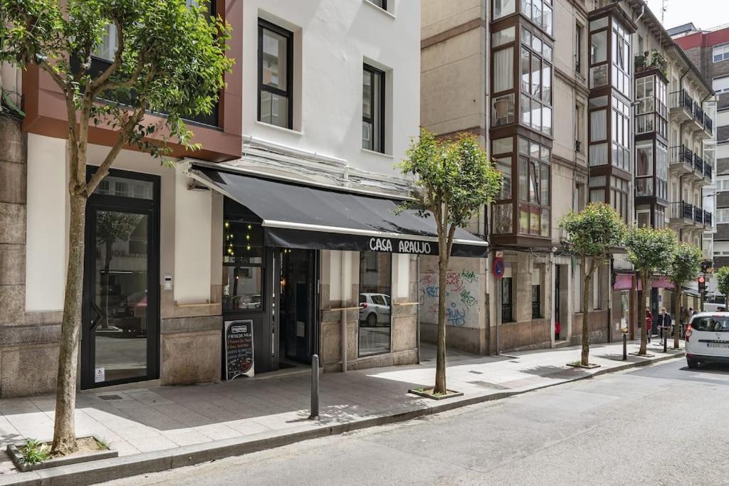 Alojamientos Turisticos Con Terraza En Santander Lapera Exterior foto