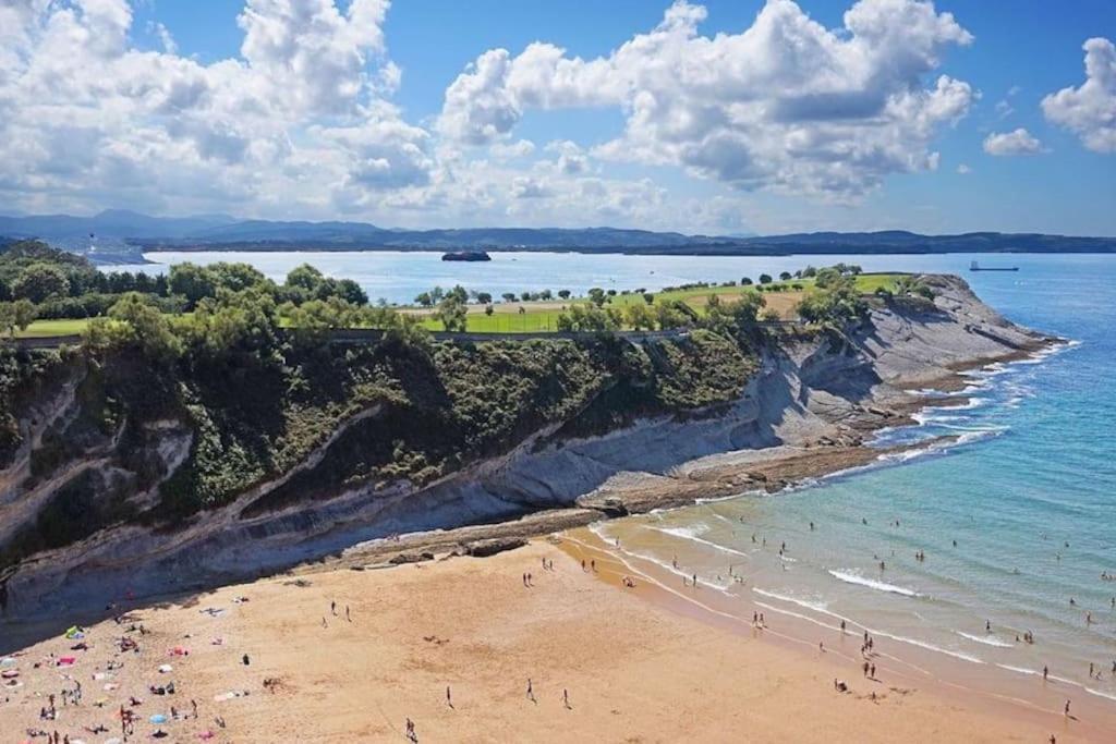 Alojamientos Turisticos Con Terraza En Santander Lapera Exterior foto