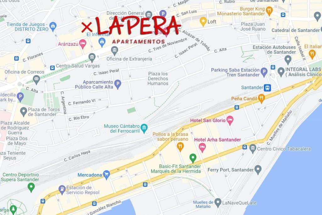 Alojamientos Turisticos Con Terraza En Santander Lapera Exterior foto